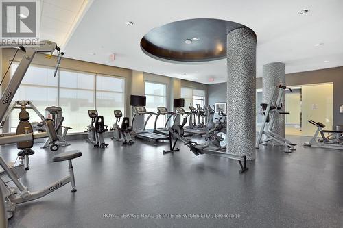 1313 - 55 Speers Road, Oakville, ON - Indoor Photo Showing Gym Room