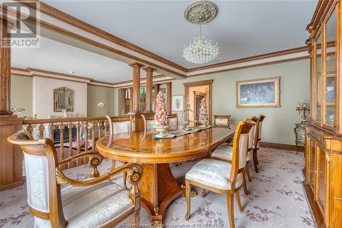 300 Elmgrove Drive, Lakeshore, ON - Indoor Photo Showing Dining Room