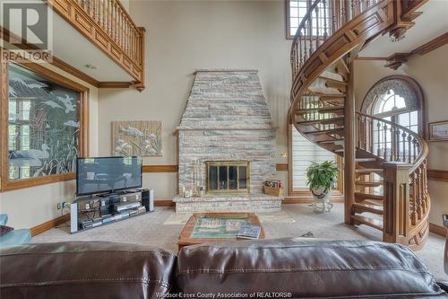 300 Elmgrove Drive, Lakeshore, ON - Indoor With Fireplace