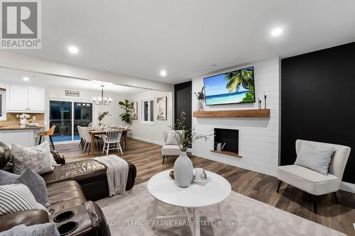 2438 Ma Browns Road, Scugog, ON - Indoor Photo Showing Living Room With Fireplace