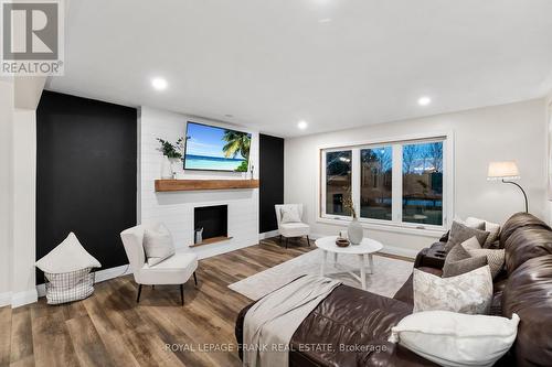 2438 Ma Browns Road, Scugog, ON - Indoor Photo Showing Living Room With Fireplace