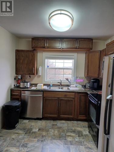 103 Main Road, St. Marys, NL - Indoor Photo Showing Kitchen With Double Sink