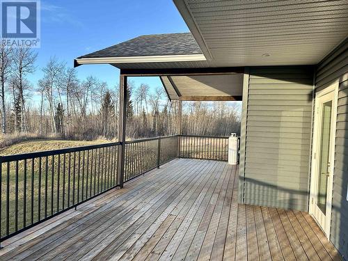 6549 Jones Road, Vanderhoof, BC - Outdoor With Deck Patio Veranda With Exterior