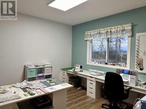 6549 Jones Road, Vanderhoof, BC - Indoor Photo Showing Office