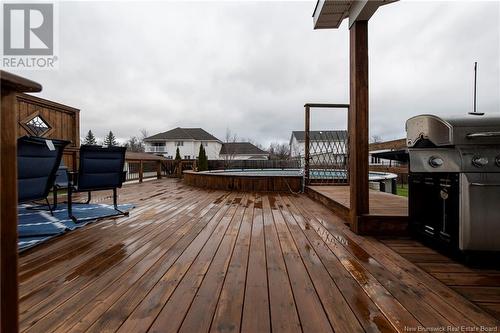 23 Camelot, Moncton, NB - Outdoor With Deck Patio Veranda With Exterior