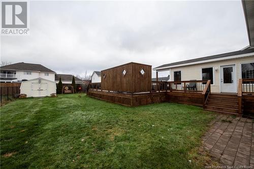 23 Camelot, Moncton, NB - Outdoor With Deck Patio Veranda With Exterior