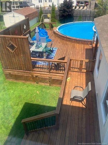 23 Camelot, Moncton, NB - Outdoor With Deck Patio Veranda