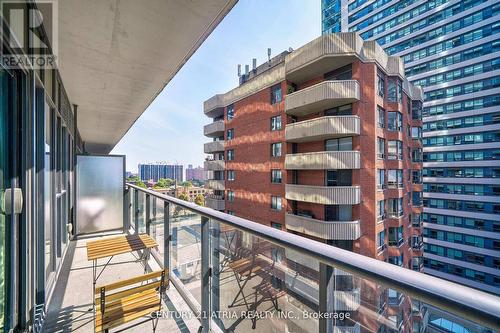 1002 - 159 Dundas Street E, Toronto, ON - Outdoor With Balcony