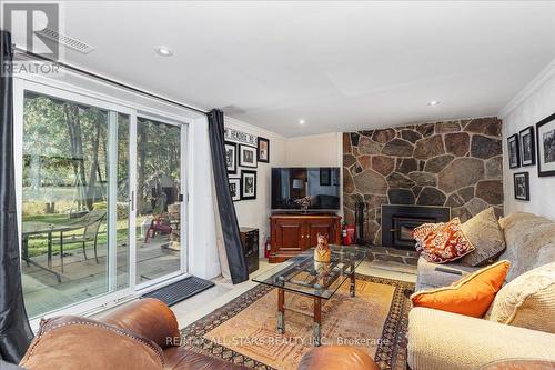 20 James Street, Georgina, ON - Indoor Photo Showing Living Room With Fireplace