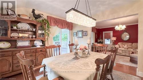 57 Maria Street, Arran-Elderslie (Arran Elderslie), ON - Indoor Photo Showing Dining Room