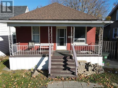 338 Cameron Avenue, Windsor, ON - Outdoor With Deck Patio Veranda