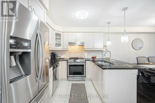 106 Lemieux Court, Milton, ON - Indoor Photo Showing Kitchen With Stainless Steel Kitchen With Upgraded Kitchen