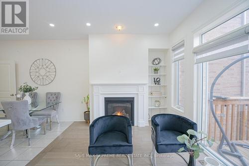 35 Hogan Manor Drive, Brampton, ON - Indoor With Fireplace