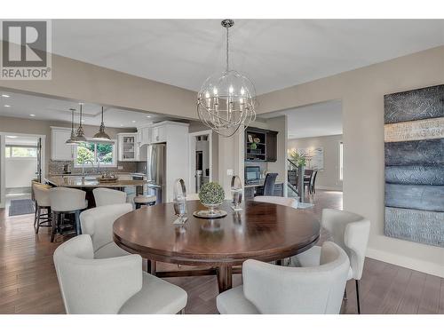 4511 Crawford Road, Lake Country, BC - Indoor Photo Showing Dining Room