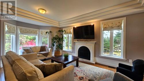 192 Buckingham Drive, Paradise, NL - Indoor Photo Showing Living Room With Fireplace