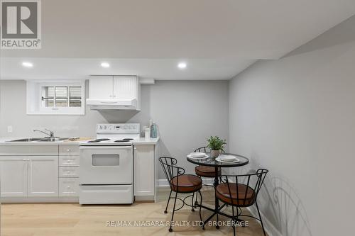 13 Linden Street, St. Catharines (451 - Downtown), ON - Indoor Photo Showing Kitchen With Double Sink