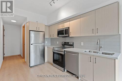 C2-307 - 3423 Sheppard Avenue E, Toronto, ON - Indoor Photo Showing Kitchen With Stainless Steel Kitchen With Double Sink