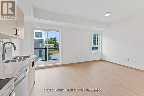 C2-307 - 3423 Sheppard Avenue E, Toronto, ON - Indoor Photo Showing Kitchen With Double Sink