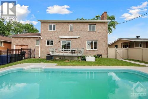 45 Sunnycrest Drive, Ottawa, ON - Outdoor With In Ground Pool