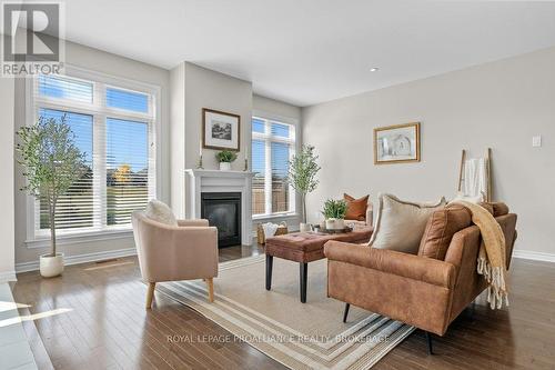 1203 Ashford Place, Kingston (East Gardiners Rd), ON - Indoor Photo Showing Living Room With Fireplace