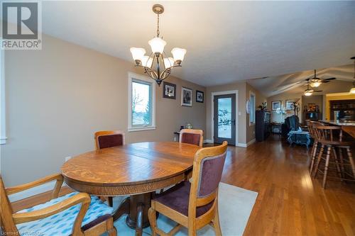 217890 Concession 3 Road, Georgian Bluffs, ON - Indoor Photo Showing Dining Room