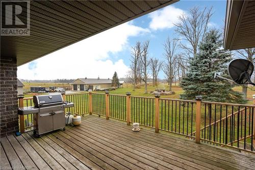 217890 Concession 3 Road, Georgian Bluffs, ON - Outdoor With Deck Patio Veranda With Exterior