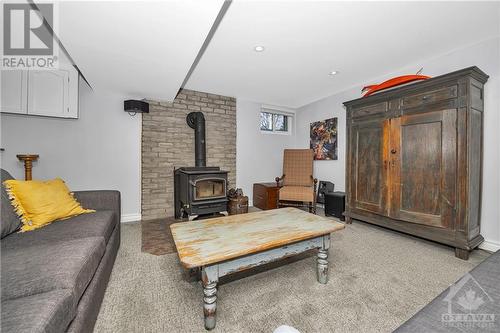 1245 Cheverton Avenue, Ottawa, ON - Indoor Photo Showing Other Room With Fireplace