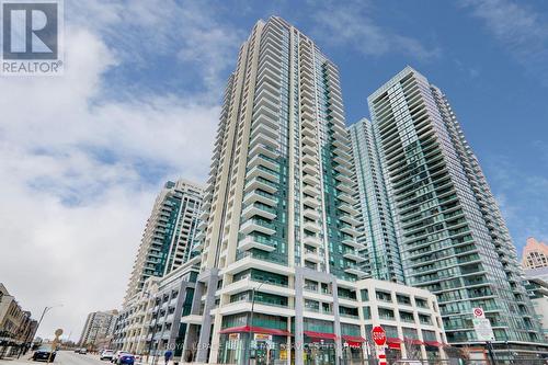 2315 - 4055 Parkside Village Drive, Mississauga, ON - Outdoor With Balcony With Facade