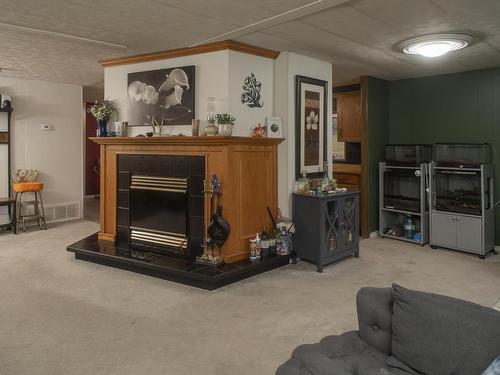 35 Wiljala Road, Conmee Township, ON - Indoor With Fireplace