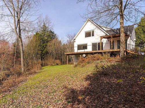 Back facade - 400 Ch. Élie, Sutton, QC - Outdoor With Deck Patio Veranda