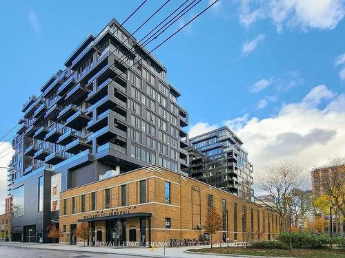 1201-505 Richmond Street W, Toronto, ON - Outdoor With Balcony With Facade