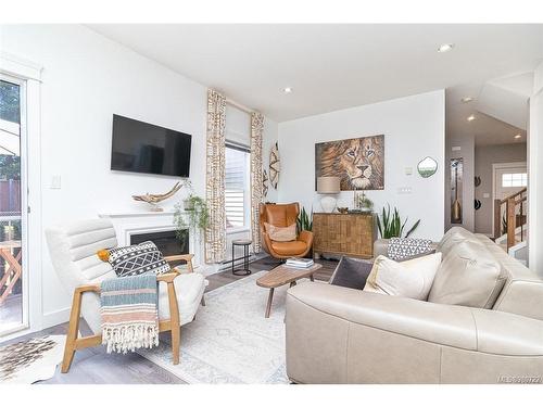 2044 Stone Hearth Lane, Sooke, BC - Indoor Photo Showing Living Room With Fireplace