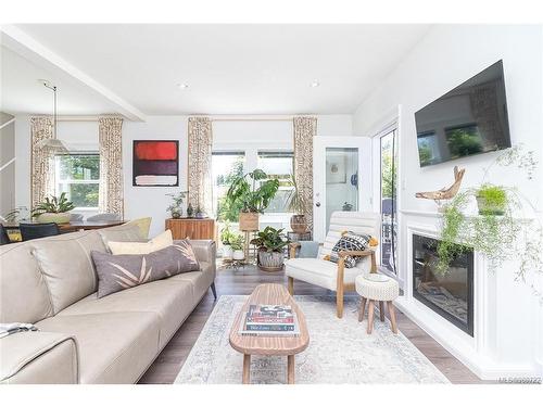 2044 Stone Hearth Lane, Sooke, BC - Indoor Photo Showing Living Room With Fireplace