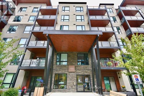 303 - 300 Essa Road, Barrie, ON - Outdoor With Balcony With Facade