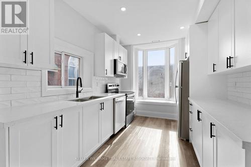 2 - 55 Cayuga Street, Brantford, ON - Indoor Photo Showing Kitchen With Double Sink