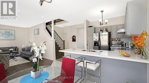 316 Father Tobin Road, Brampton, ON - Indoor Photo Showing Kitchen With Double Sink With Upgraded Kitchen