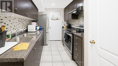 316 Father Tobin Road, Brampton, ON - Indoor Photo Showing Kitchen With Double Sink