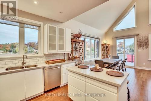 22 10Th Street S, Wasaga Beach, ON - Indoor Photo Showing Kitchen With Double Sink