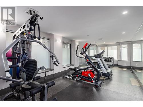 Fitness Room - 1156 Sunset Drive Unit# 113, Kelowna, BC - Indoor Photo Showing Gym Room