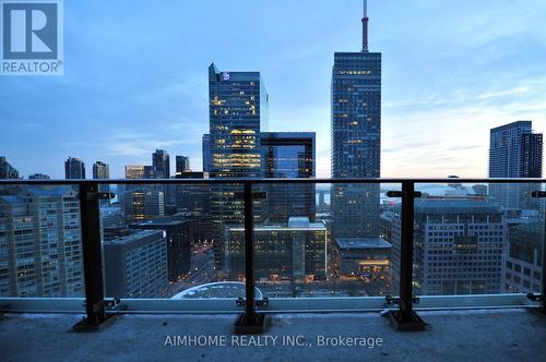 2504 - 224 King Street W, Toronto, ON - Outdoor With Balcony With View