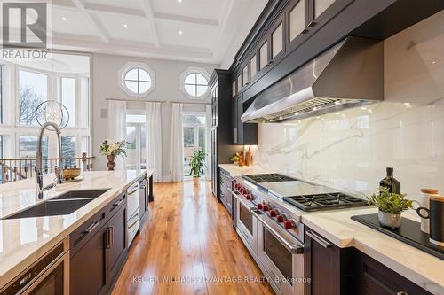 13790 Bathurst Street, King, ON - Indoor Photo Showing Kitchen With Double Sink With Upgraded Kitchen