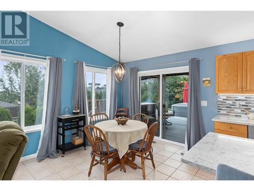 1650 Wilmot Court, Kelowna, BC - Indoor Photo Showing Dining Room