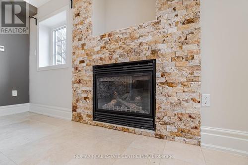 98 Ner Israel (Bsmt) Drive, Vaughan, ON - Indoor Photo Showing Living Room With Fireplace