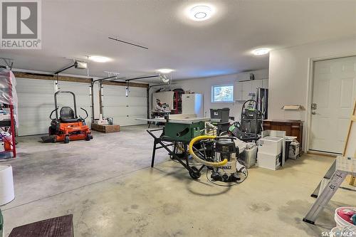 120 Birch Lane, Prince Albert, SK - Indoor Photo Showing Garage