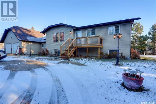 120 Birch Lane, Prince Albert, SK - Outdoor With Deck Patio Veranda