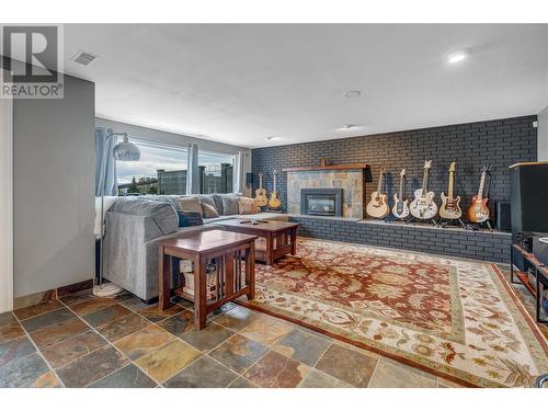 510 Naramata Road, Penticton, BC - Indoor With Fireplace