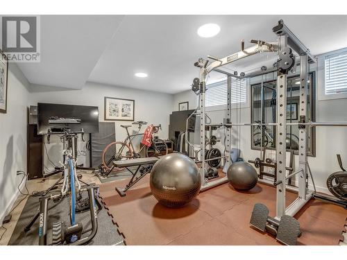 510 Naramata Road, Penticton, BC - Indoor Photo Showing Gym Room