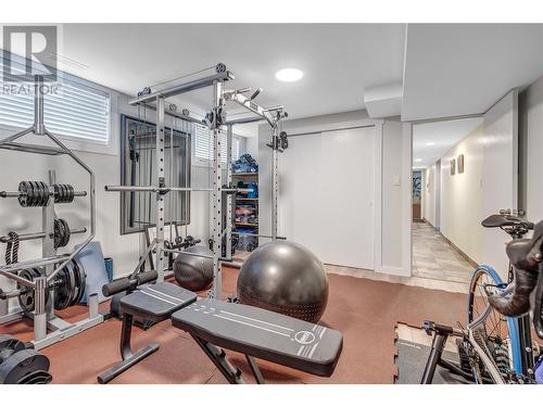 510 Naramata Road, Penticton, BC - Indoor Photo Showing Gym Room