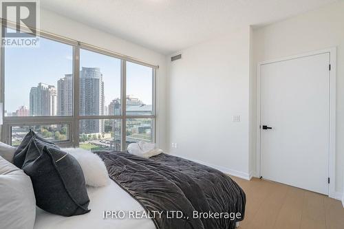 1107 - 4011 Brickstone Mews, Mississauga, ON - Indoor Photo Showing Bedroom