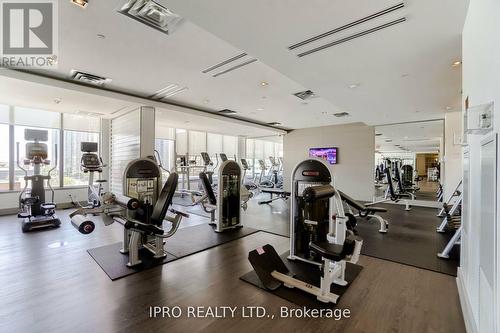 1107 - 4011 Brickstone Mews, Mississauga, ON - Indoor Photo Showing Gym Room